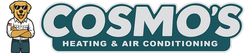 Cosmo's Heating and Air Conditioning Logo